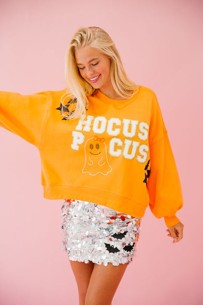 HOCUS POCUS ORANGE PULLOVER – judithmarchwholesale