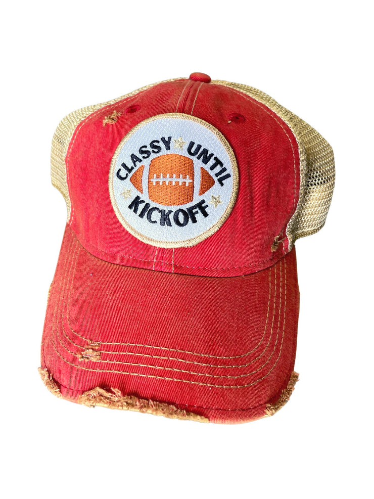 CLASSY UNTIL KICKOFF HAT