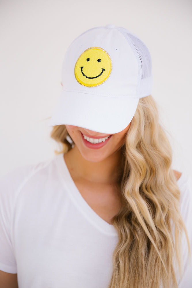 YELLOW SMILEY PATCH