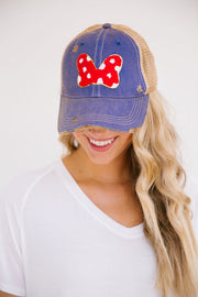 BOW PATCH HAT