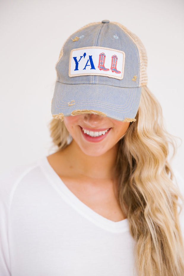 Y'ALL PATCH HAT