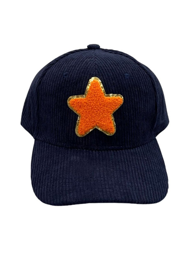 STAR CORDUROY HAT