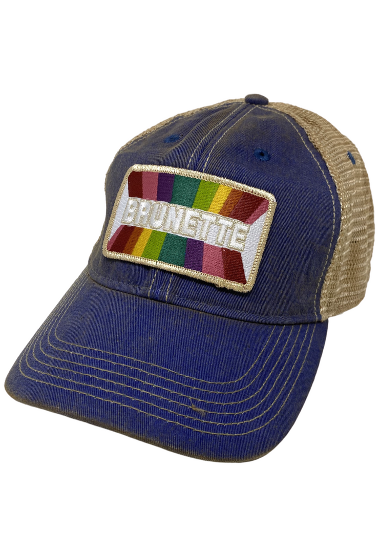 Brunette Rainbow Hat