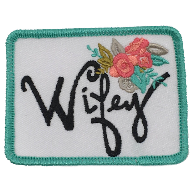 Wifey Floral Patch